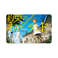 Load image into Gallery viewer, The Promised Neverland Ray, Norman, Emma, Phil, Gilda Credit Card Skins (4-in-1 Pack)