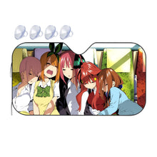Load image into Gallery viewer, The Quintessential Quintuplets Car Sunshade