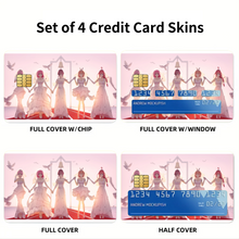 Load image into Gallery viewer, The Quintessential Quintuplets Credit Card Skins (4-in-1 Pack)