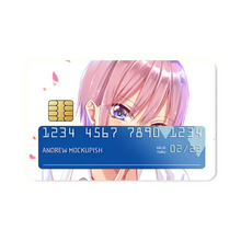 Load image into Gallery viewer, The Quintessential Quintuplets Ichika Nakano Credit Card Skins (4-in-1 Pack)
