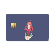 Load image into Gallery viewer, The Quintessential Quintuplets Itsuki Nakano Credit Card Skins (4-in-1 Pack)