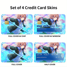 Load image into Gallery viewer, The Quintessential Quintuplets Miku Nakano Credit Card Skins (4-in-1 Pack)