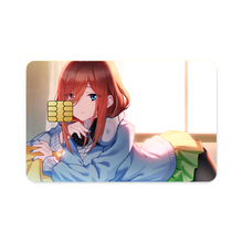 Load image into Gallery viewer, The Quintessential Quintuplets Miku Nakano Credit Card Skins (4-in-1 Pack)