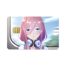 Load image into Gallery viewer, The Quintessential Quintuplets Miku Nakano Credit Card Skins (4-in-1 Pack)