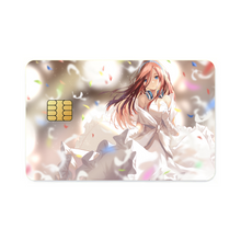 Load image into Gallery viewer, The Quintessential Quintuplets Miku Nakano Credit Card Skins (4-in-1 Pack)