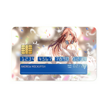 Load image into Gallery viewer, The Quintessential Quintuplets Miku Nakano Credit Card Skins (4-in-1 Pack)