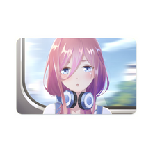 Load image into Gallery viewer, The Quintessential Quintuplets Miku Nakano Credit Card Skins (4-in-1 Pack)