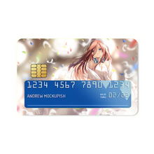 Load image into Gallery viewer, The Quintessential Quintuplets Miku Nakano Credit Card Skins (4-in-1 Pack)