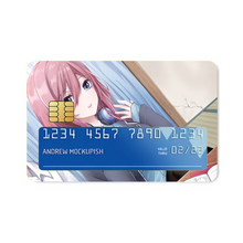 Load image into Gallery viewer, The Quintessential Quintuplets Miku Nakano Credit Card Skins (4-in-1 Pack)