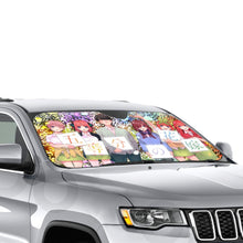 Load image into Gallery viewer, The Quintessential Quintuplets Miku Nakano, Itsuki Nakano, Nino Nakano, Yotsuba Nakano, Ichika Nakano Car Sunshade