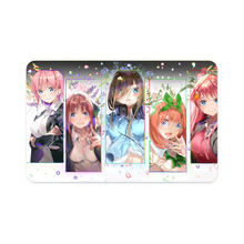 Load image into Gallery viewer, The Quintessential Quintuplets Miku Nakano, Itsuki Nakano, Nino Nakano, Yotsuba Nakano, Ichika Nakano Credit Card Skins (4-in-1 Pack)