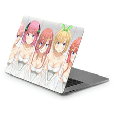 Load image into Gallery viewer, The Quintessential Quintuplets Miku Nakano, Itsuki Nakano, Nino Nakano, Yotsuba Nakano, Ichika Nakano  Macbook Skin