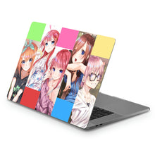 Load image into Gallery viewer, The Quintessential Quintuplets Miku Nakano, Itsuki Nakano, Nino Nakano, Yotsuba Nakano, Ichika Nakano  Macbook Skin