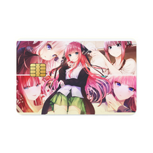 Load image into Gallery viewer, The Quintessential Quintuplets Nino Nakano Credit Card Skins (4-in-1 Pack)