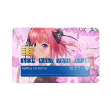 Load image into Gallery viewer, The Quintessential Quintuplets Nino Nakano Credit Card Skins (4-in-1 Pack)
