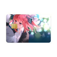 Load image into Gallery viewer, The Quintessential Quintuplets Nino Nakano, Fuutarou Uesugi Credit Card Skins (4-in-1 Pack)