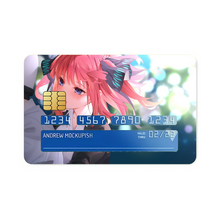 Load image into Gallery viewer, The Quintessential Quintuplets Nino Nakano, Fuutarou Uesugi Credit Card Skins (4-in-1 Pack)