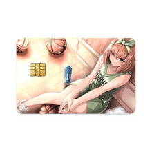 Load image into Gallery viewer, The Quintessential Quintuplets Yotsuba Nakano Credit Card Skins (4-in-1 Pack)