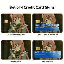 Load image into Gallery viewer, The Rising Of The Shield Hero Credit Card Skins (4-in-1 Pack)