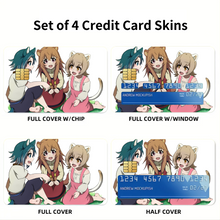 Load image into Gallery viewer, The Rising Of The Shield Hero Credit Card Skins (4-in-1 Pack)
