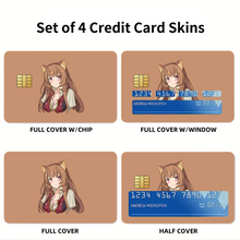 Load image into Gallery viewer, The Rising Of The Shield Hero Credit Card Skins (4-in-1 Pack)