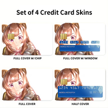Load image into Gallery viewer, The Rising of the Shield Hero Credit Card Skins (4-in-1 Pack)