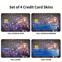 Load image into Gallery viewer, The Rising Of The Shield Hero Credit Card Skins (4-in-1 Pack)