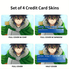 Load image into Gallery viewer, The Rising Of The Shield Hero Credit Card Skins (4-in-1 Pack)