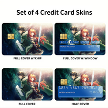 Load image into Gallery viewer, The Rising of the Shield Hero Credit Card Skins (4-in-1 Pack)