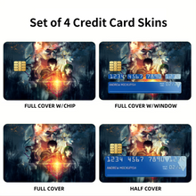 Load image into Gallery viewer, The Rising of the Shield Hero Credit Card Skins (4-in-1 Pack)