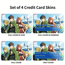 Load image into Gallery viewer, The Rising of the Shield Hero Credit Card Skins (4-in-1 Pack)