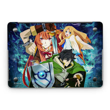 Load image into Gallery viewer, The Rising of the Shield Hero Raphtalia, Naofumi Iwatani, Filo Macbook Skin