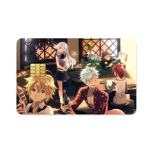 Load image into Gallery viewer, The Seven Deadly Sins Ban, Meliodas, King, Diane, Elizabeth Liones Credit Card Skins (4-in-1 Pack)