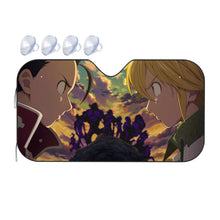 Load image into Gallery viewer, The Seven Deadly Sins  Car Sunshade