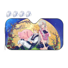 Load image into Gallery viewer, The Seven Deadly Sins  Car Sunshade