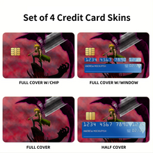 Load image into Gallery viewer, The Seven Deadly Sins Credit Card Skins (4-in-1 Pack)