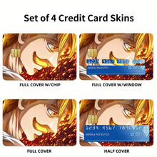 Load image into Gallery viewer, The Seven Deadly Sins Credit Card Skins (4-in-1 Pack)