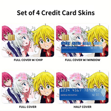 Load image into Gallery viewer, The Seven Deadly Sins Credit Card Skins (4-in-1 Pack)