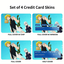 Load image into Gallery viewer, The Seven Deadly Sins Credit Card Skins (4-in-1 Pack)