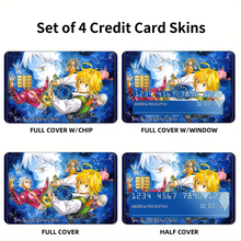 Load image into Gallery viewer, The Seven Deadly Sins Credit Card Skins (4-in-1 Pack)