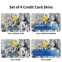 Load image into Gallery viewer, The Seven Deadly Sins Credit Card Skins (4-in-1 Pack)