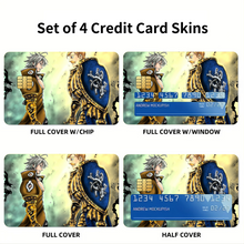 Load image into Gallery viewer, The Seven Deadly Sins Credit Card Skins (4-in-1 Pack)