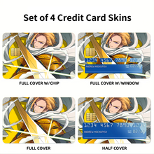 Load image into Gallery viewer, The Seven Deadly Sins Credit Card Skins (4-in-1 Pack)