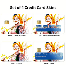Load image into Gallery viewer, The Seven Deadly Sins Credit Card Skins (4-in-1 Pack)