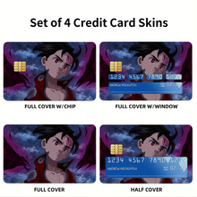 Load image into Gallery viewer, The Seven Deadly Sins Credit Card Skins (4-in-1 Pack)
