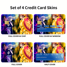 Load image into Gallery viewer, The Seven Deadly Sins Credit Card Skins (4-in-1 Pack)