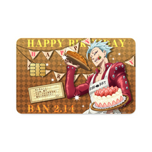 Load image into Gallery viewer, The Seven Deadly Sins Credit Card Skins (4-in-1 Pack)