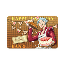 Load image into Gallery viewer, The Seven Deadly Sins Credit Card Skins (4-in-1 Pack)