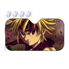 Load image into Gallery viewer, The Seven Deadly Sins Meliodas Car Sunshade