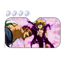 Load image into Gallery viewer, The Seven Deadly Sins Meliodas Car Sunshade